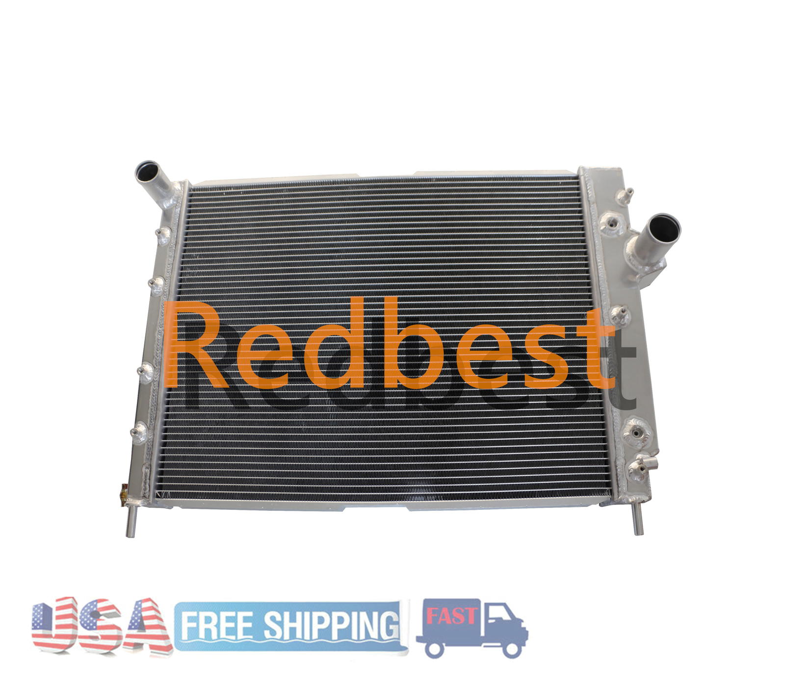 Full Alu 3Rows Radiator For 2000-2004 Dodge Durango Dakota SLT Sport V6 3.9L/V8