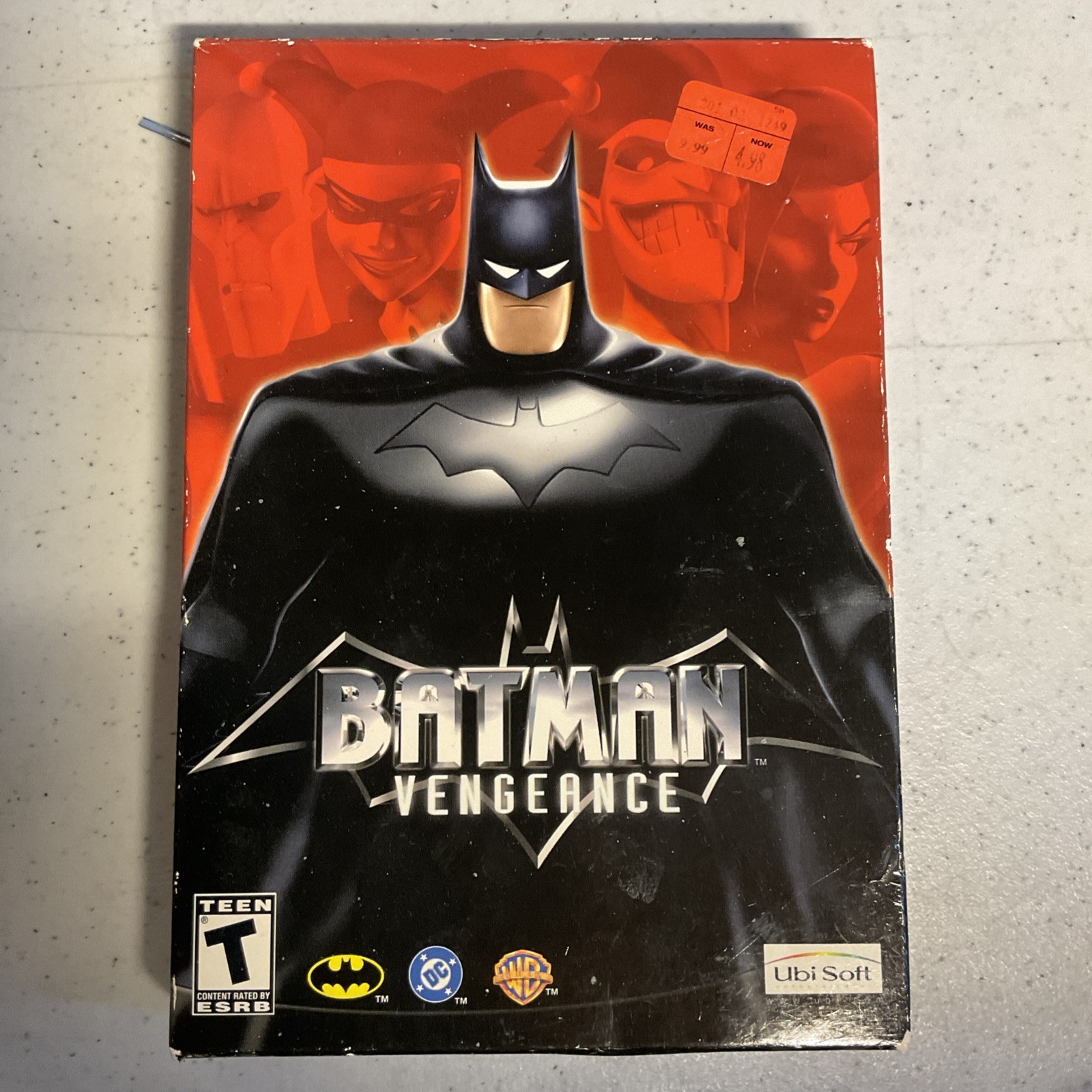 Batman: Vengeance (PC CD-ROM, Ubi Soft, 2002) Brand New Sealed
