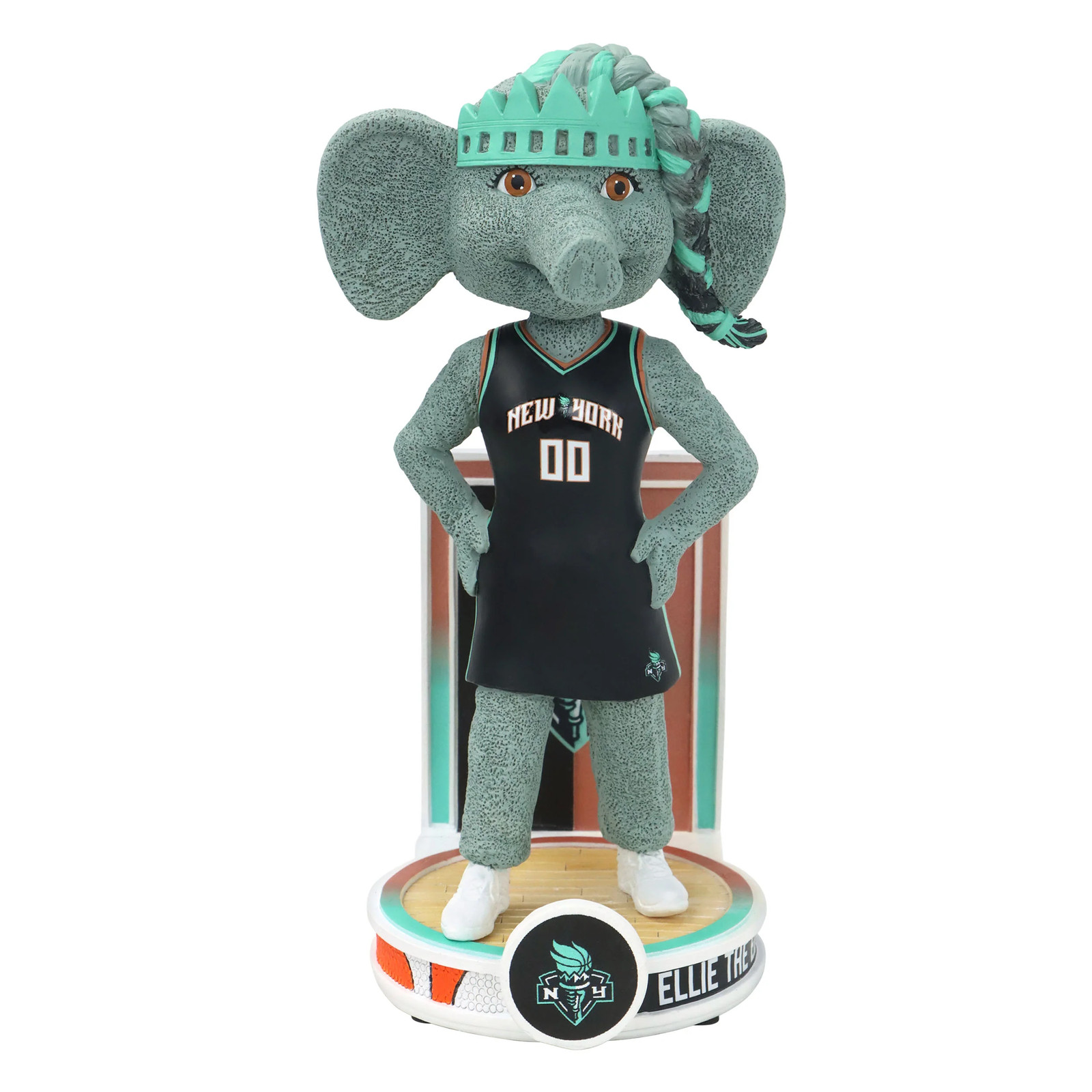 Ellie the Elephant New York Liberty Banner Series Bobblehead WNBA Basketball Ellie the Elephant New York Liberty Banner Series Bobblehead WNBA Basketball