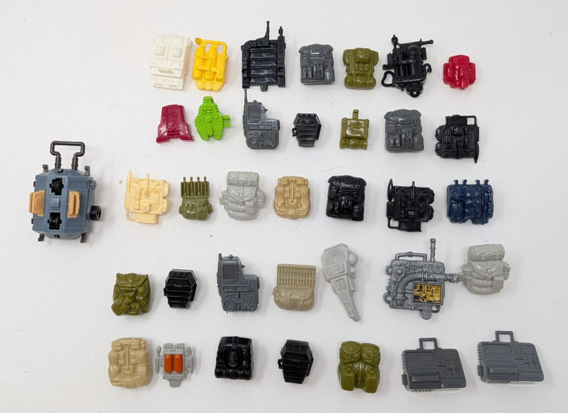 Vintage GI Joe ARAH Cobra Backpack Lot Of 36 G.I. Joe