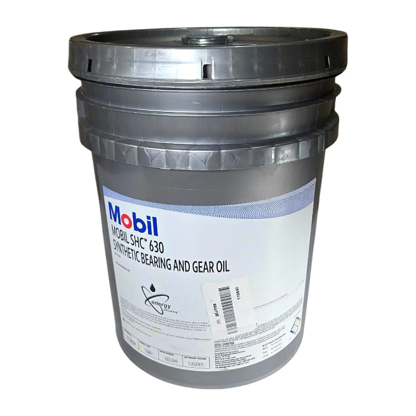 Mobil 110843 SHC 630 ISO VG 220 5 gal Pail Synthetic Bearing & Gear Oil Mobil 110843 SHC 630 ISO VG 220 5 gal Pail Synthetic Bearing & Gear Oil
