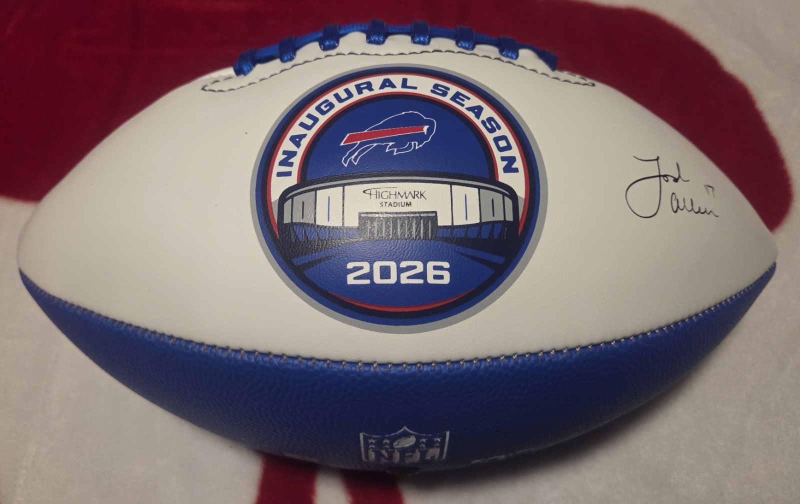 Buffalo Bills Highmark Stadium Inaugural Season 2026 Full Size Football 