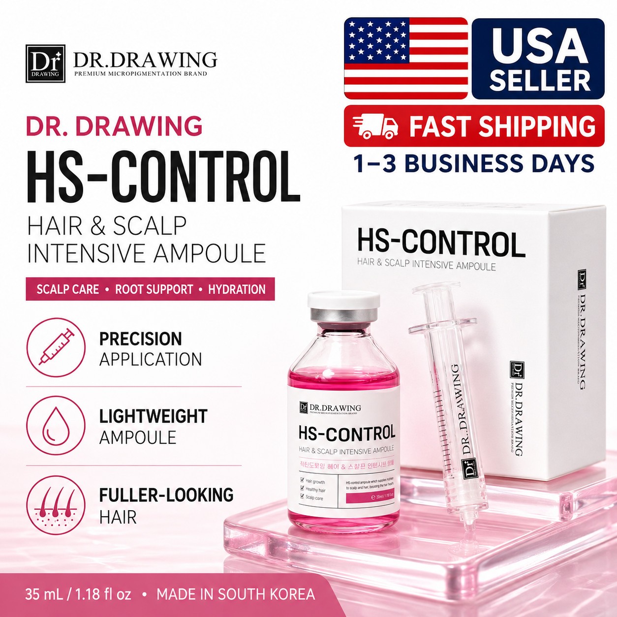 Dr. Drawing SC Scalp Control Serum Hair Loss Prevention Follicle Care Korean