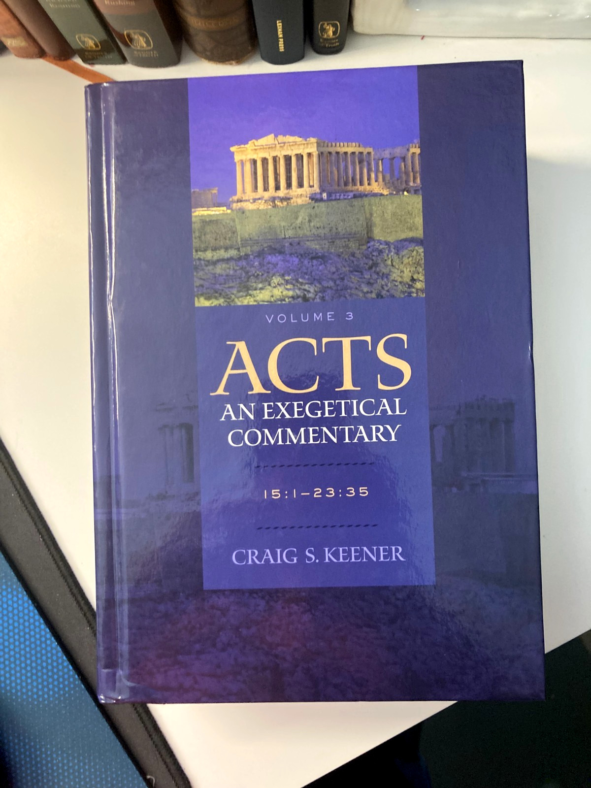 Volume 3 Acts: An Exegetical Commentary Chap 15: 1-23  by Craig S. Keener