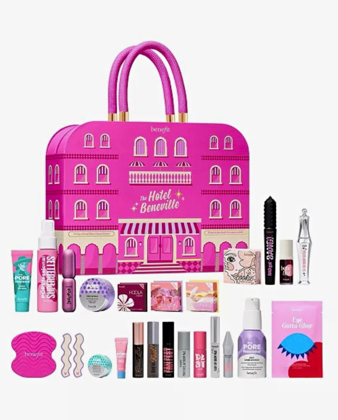 100% Authentic Benefit Hotel Beneville 24-Day Advent Calendar Gift Set NIB