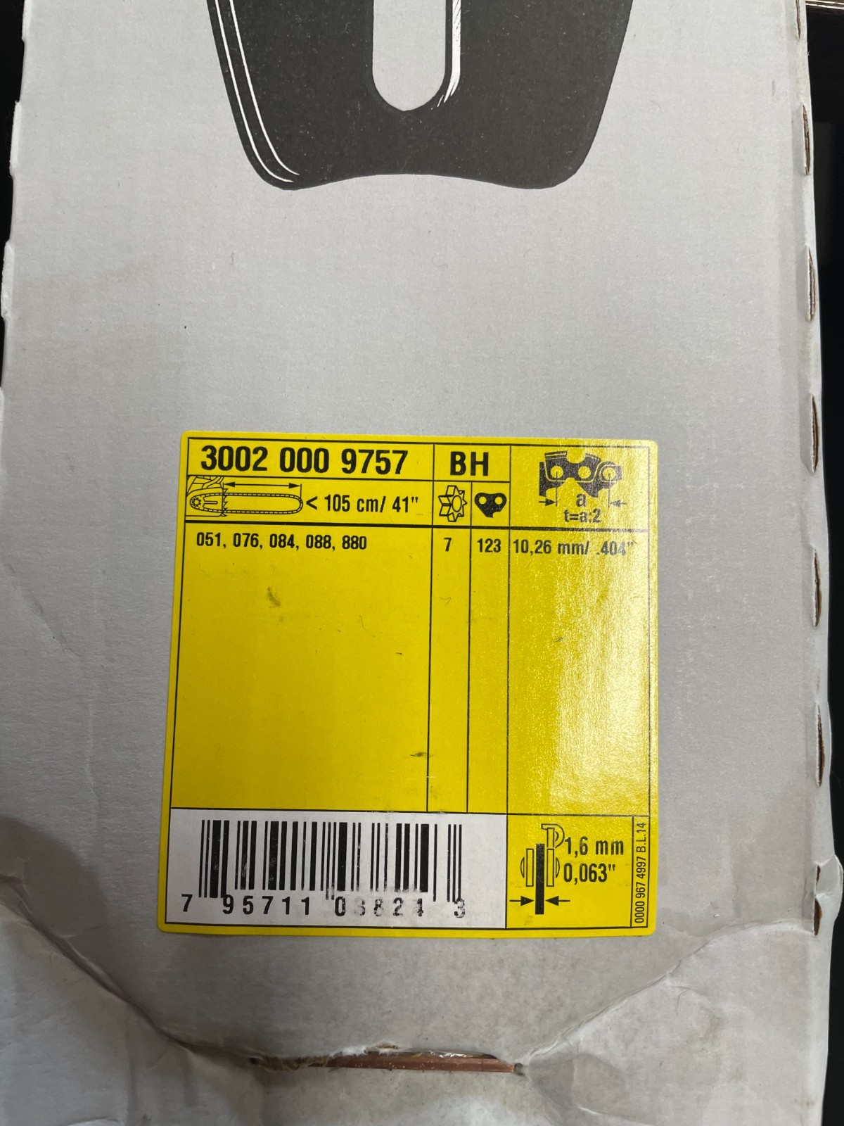 3002 000 9757 STIHL BAR 41\