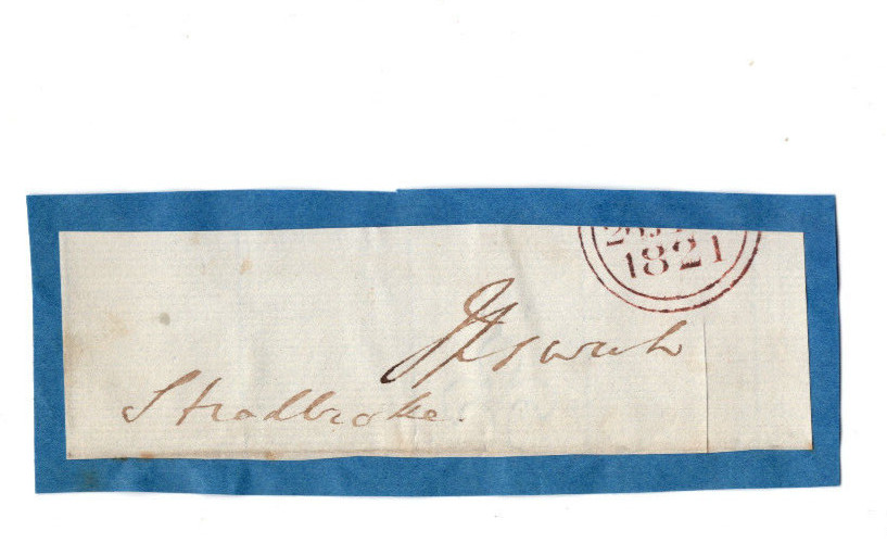 John Rous, 1st Earl of Stradbroke Signed Clip 1821 / Autographed British