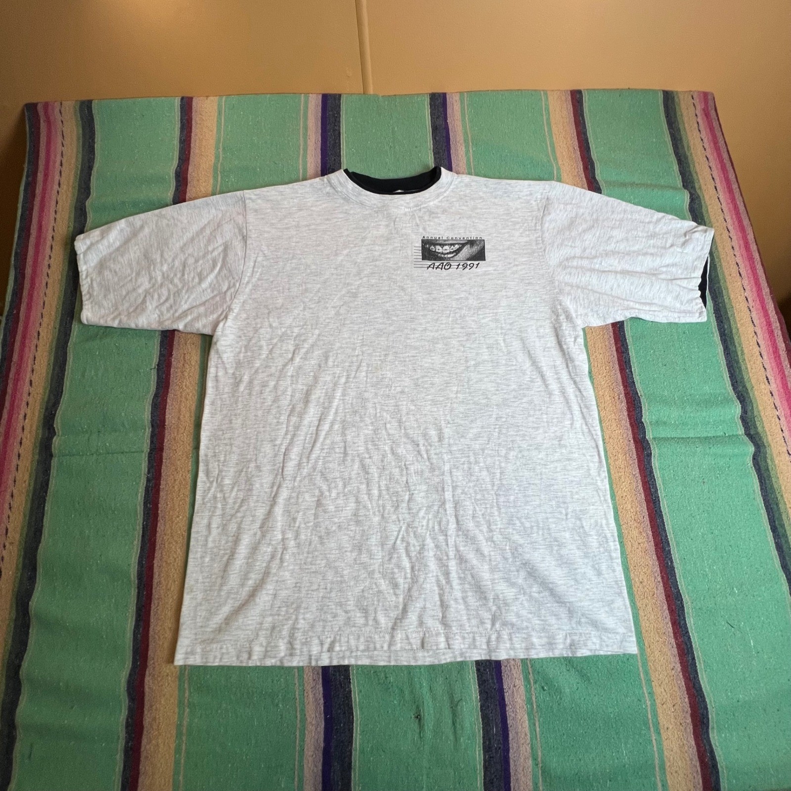 Alore Seattle Washington T Shirt Mens XL Gray Vintage 90s AAO 1991 Graphic Tee
