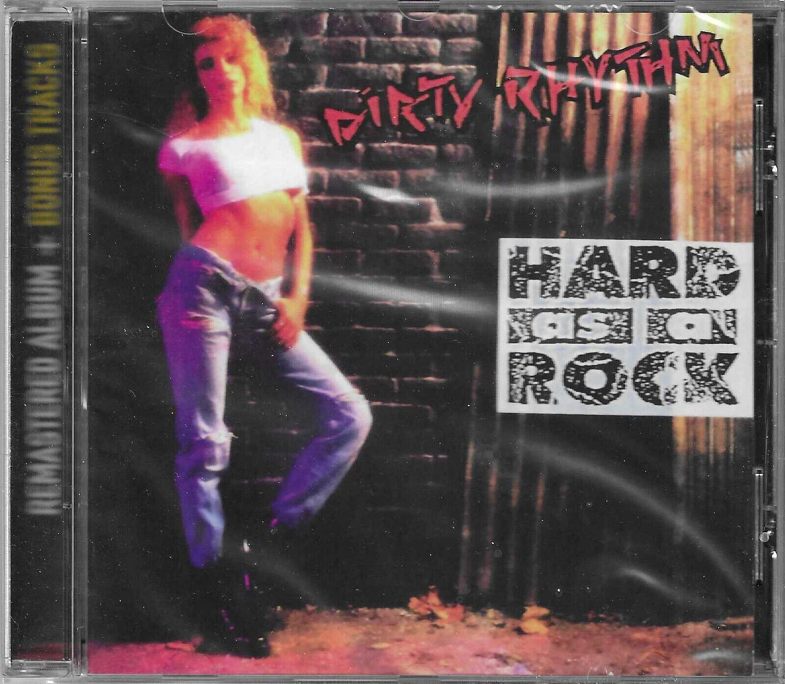 Dirty Rhythm - Hard As A Rock +5  (cd 2023 Bad Reputat) Melodic Hair Metal Glam