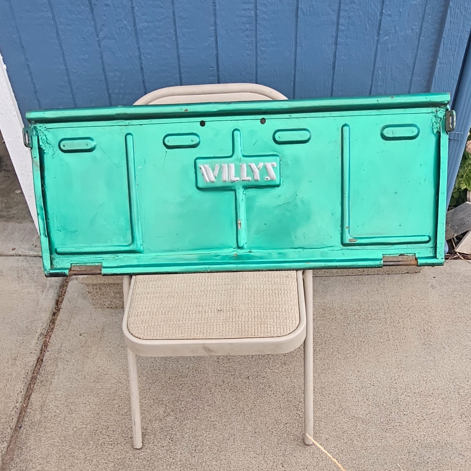 Vintage Willys Jeep Tailgate CJ