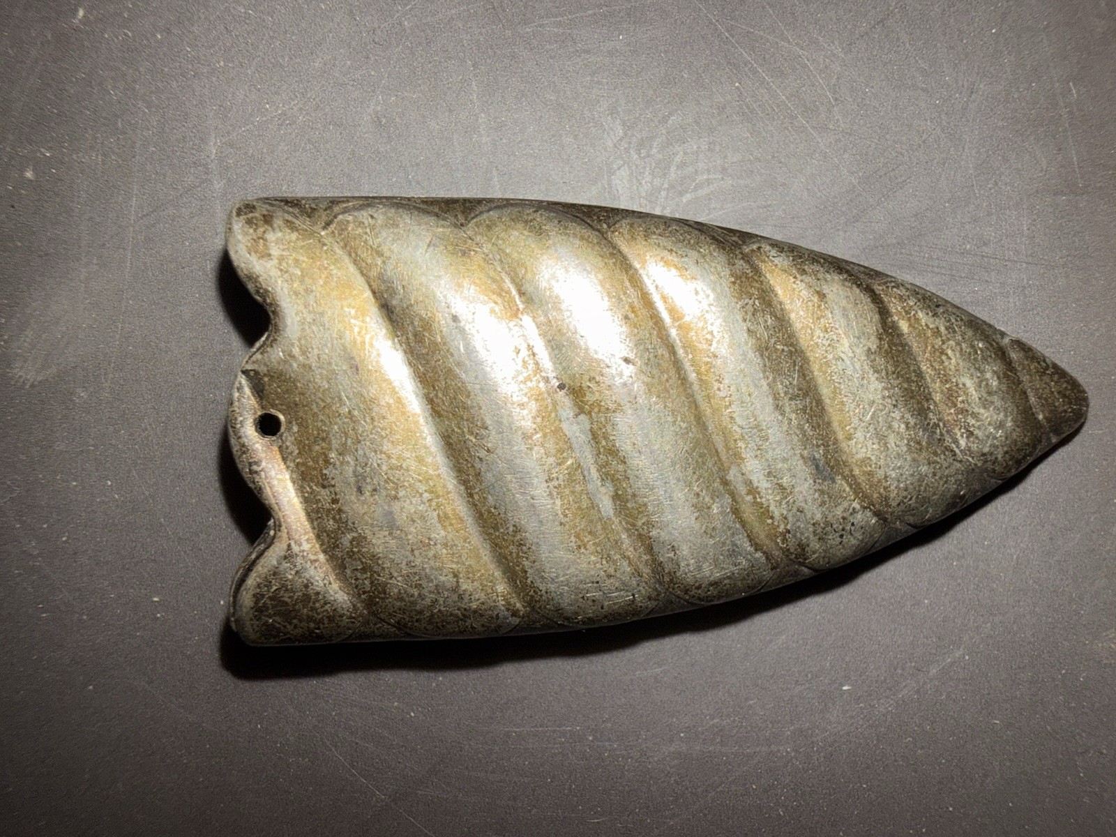 Vintage Sterling Silver Overlay Buckle Back By Wage’s Silversmiths