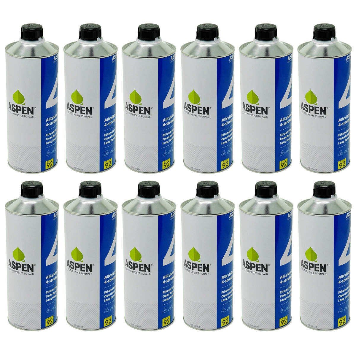 12PK Aspen 4T001USA480 4 Ethanol Free 4-Cycle Fuel 1 Quart