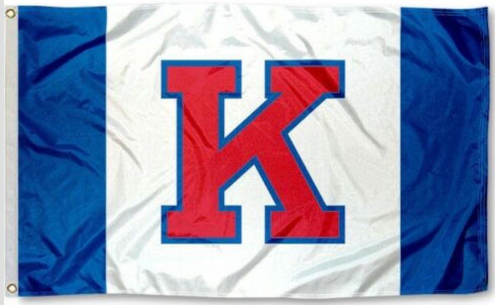 Kansas Jayhawks 3x5 Flag 3 x 5 Banner New Fast USA  Rock Chalk KU