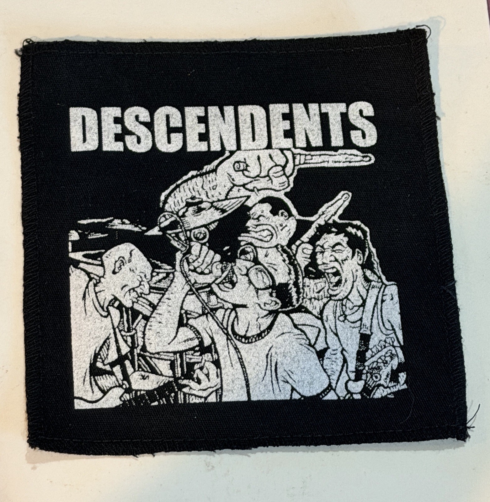 DESCENDENTS, I’M NOT A LOSER, 5X5 INCHES, CLOTH PATCH