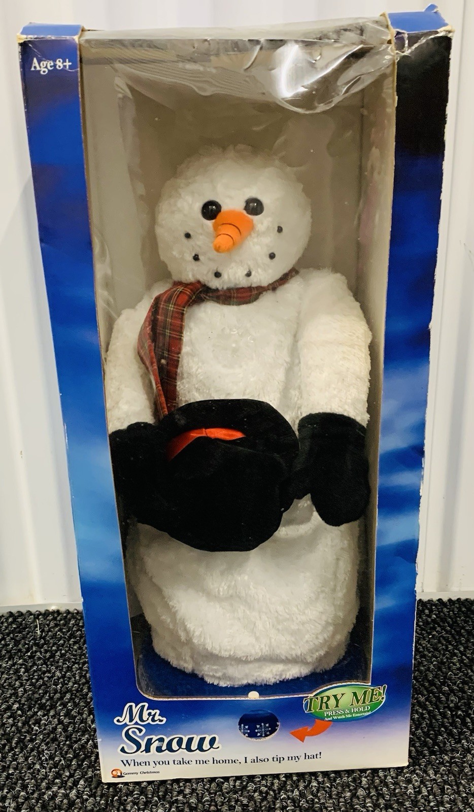 Gemmy 2003 Mr. Snow Snowman Rare 18\