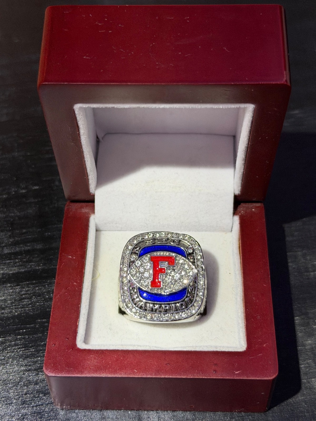 2008 SEC Championship ring Florida Gators #15 Tim Tebow 2008 SEC Championship ring Florida Gators #15 Tim Tebow