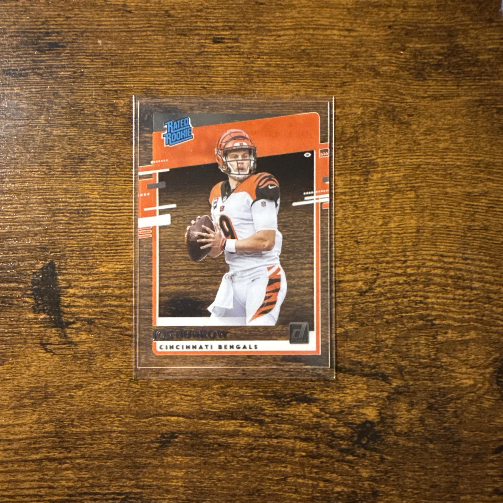 2020 Panini Chronicles - Clearly Donruss Rated Rookie Joe Burrow #RR-JB (RC) 2020 Panini Chronicles - Clearly Donruss Rated Rookie Joe Burrow #RR-JB (RC)