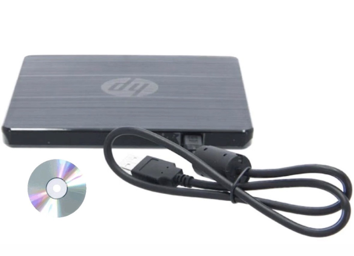Genuine HP External USB CD DVD Burner Writer Player Drive for Laptop Desktop PC