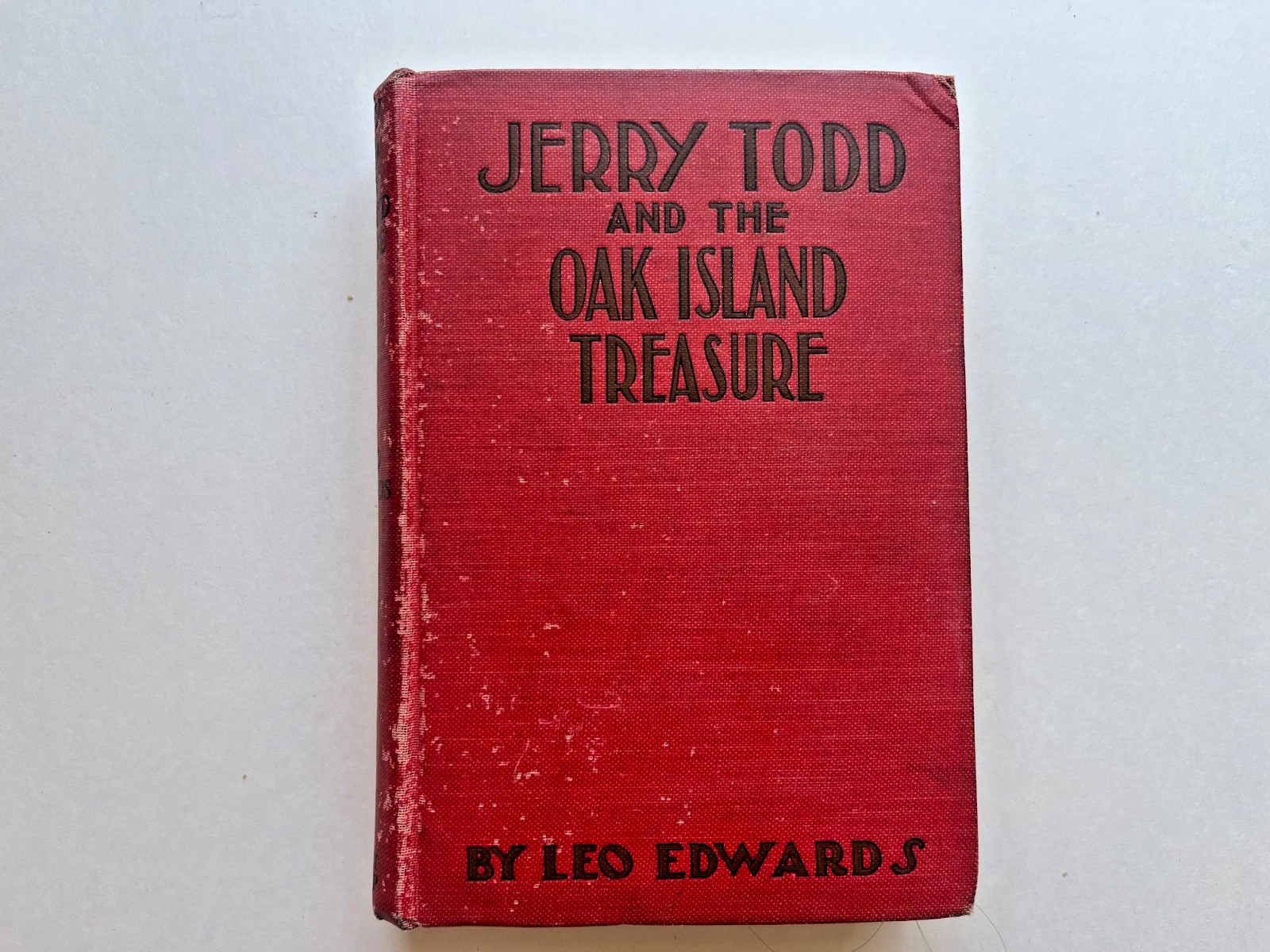 Jerry Todd And The Oak Island Treasure | Leo Edwards | 1925 Hardcover