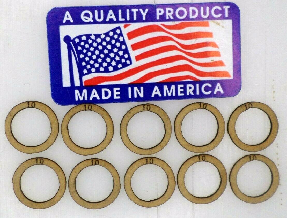 10 Pcs 10mm x 14mm Sealing Washers Fits Like  271716 BRIGGS GASKET USA 