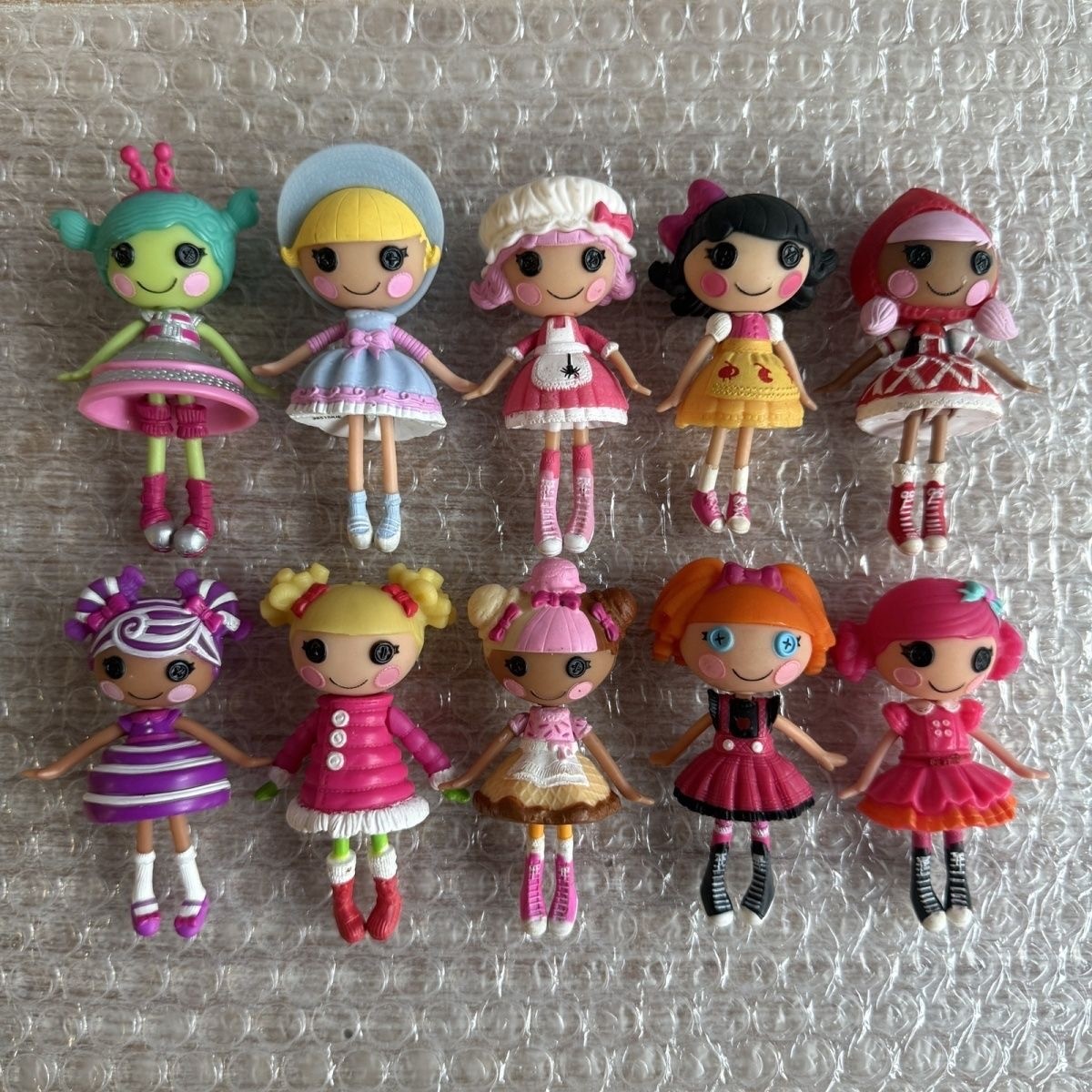 Lalaloopsy Style Mini Doll Figures Toy 3 pcs/set Lalaloopsy Style Mini Doll Figures Toy 3 pcs/set