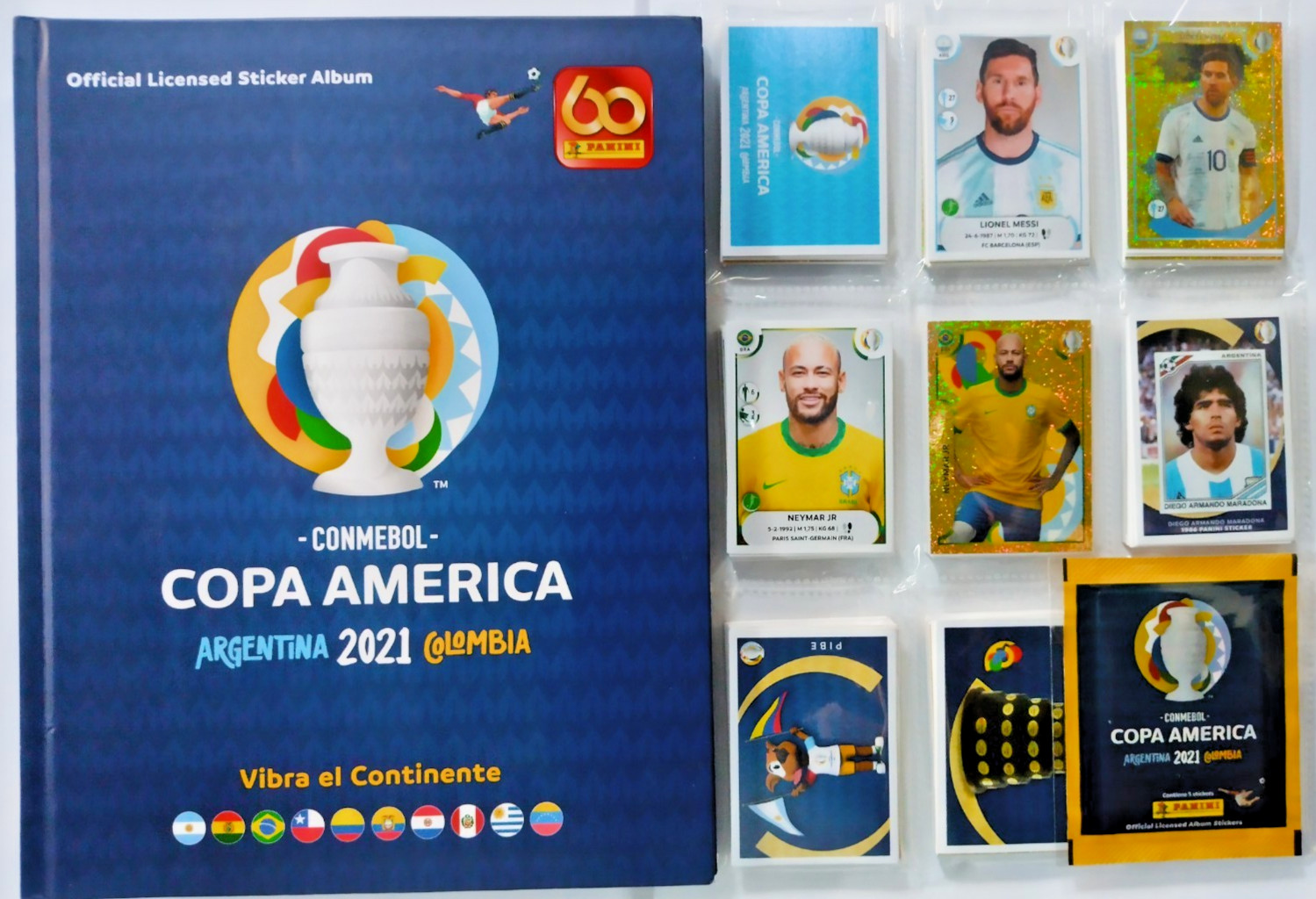 COPA AMERICA ARGENTINA / COLOMBIA 2021 PANINI - ALBUM HARDCOVER + FULL SET 369 COPA AMERICA ARGENTINA / COLOMBIA 2021 PANINI - ALBUM HARDCOVER + FULL SET 369