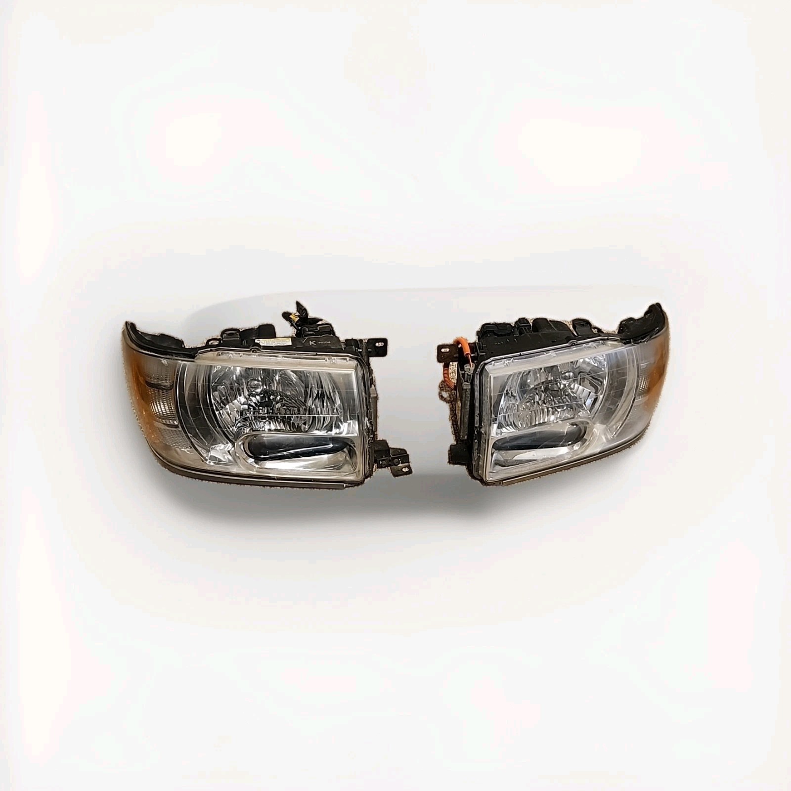 01-03 Infiniti QX4 HID Headlight Head Light Lamp w/Xenon SET PAIR LH RH GOLD