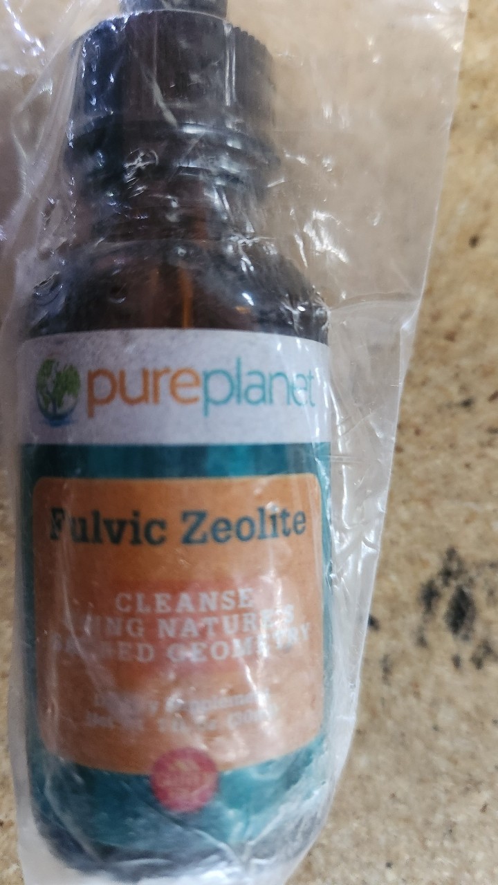 Pure Planet Fulvic Zeolite 1 fl oz 30 ml Gluten-Free, Vegan