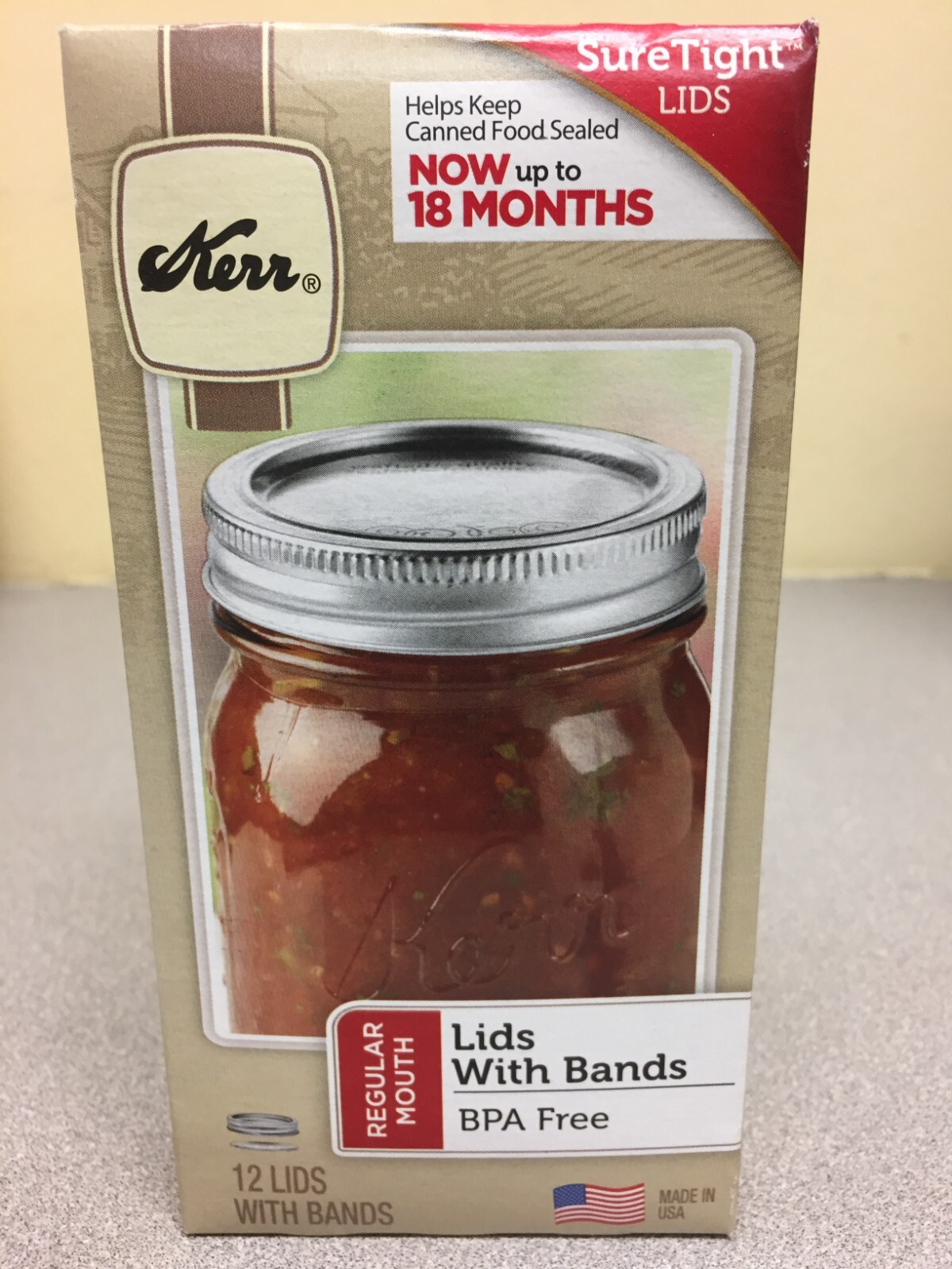 Kerr 2139297 Regular Mouth Canning Lids and Bands Kerr 2139297 Regular Mouth Canning Lids and Bands