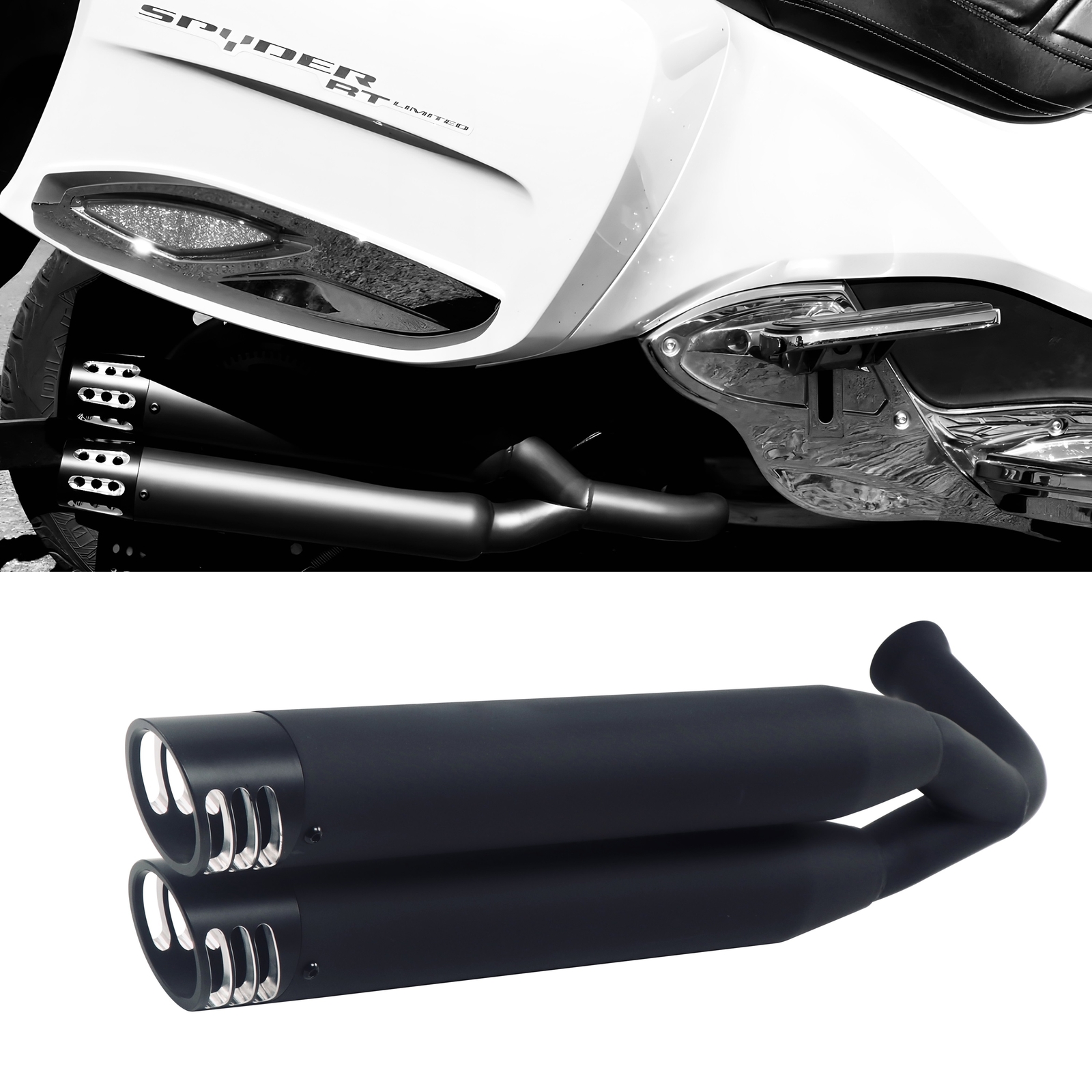 Great Sound Exhaust Pipe for Can-Am 2014-2025 Spyder RT & 2016-2024 F3 Limited