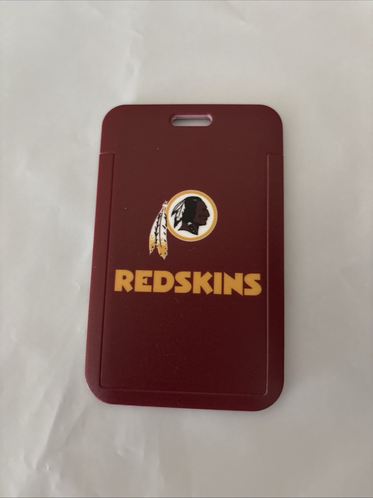Vintage Washington Redskins NFL ID Badge Holder Card Case Pass Holder US ship