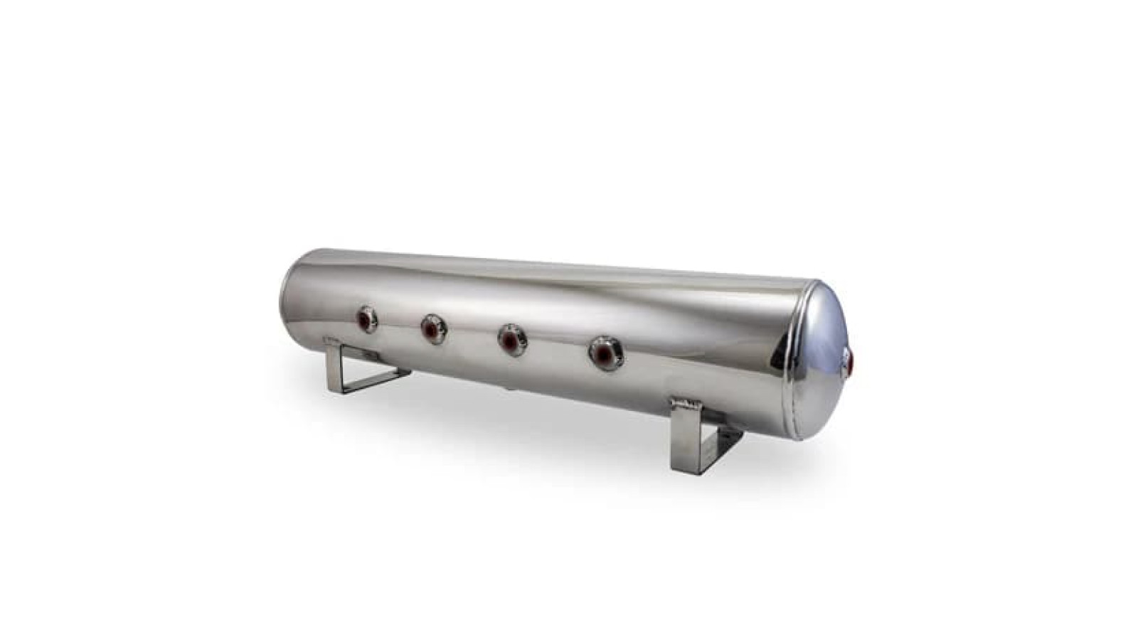 Air Lift 4 Gallon Aluminum Air Tank Polished 1/4
