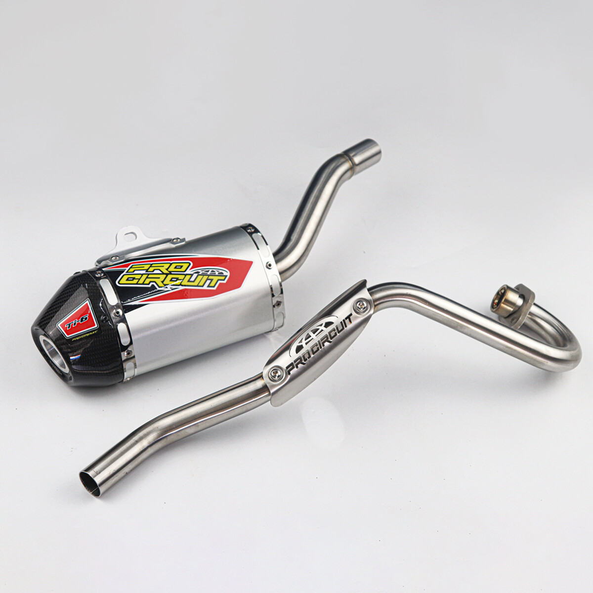 HONDA CRF110F CRF110 CRF 110F EXHAUST FULL SYSTEM STAINLESS PIPE CARBON