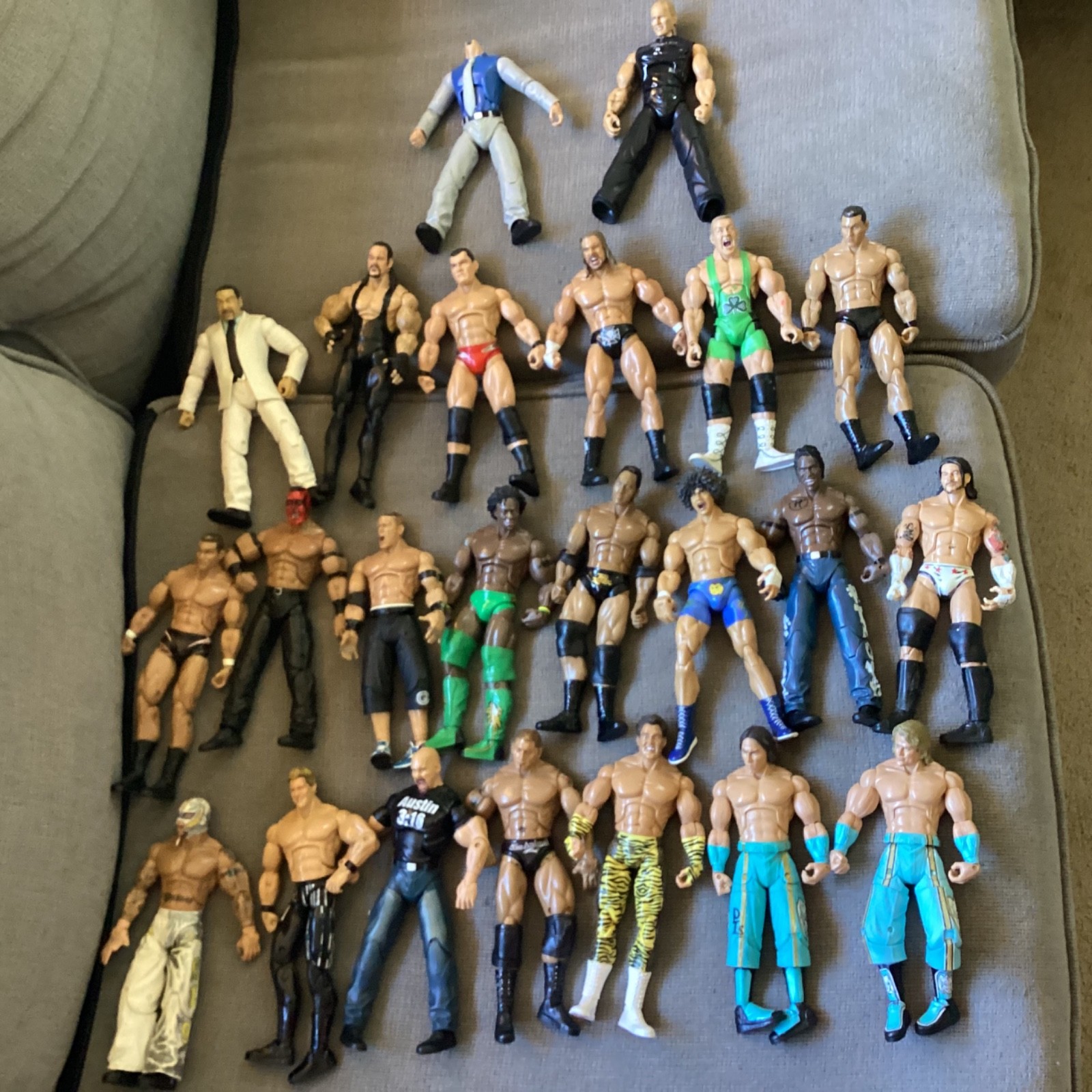 Wwe jakks deluxe aggression collection Wrestling figure lot wwe elite Wwe jakks deluxe aggression collection Wrestling figure lot wwe elite