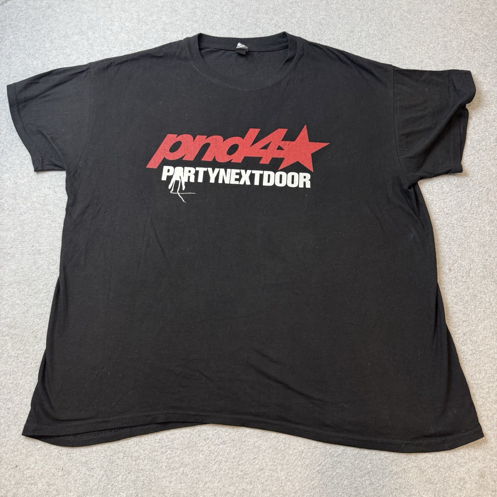 PartyNextDoor Black Sorry I’m Outside Tour T-Shirt Double Sided  XL
