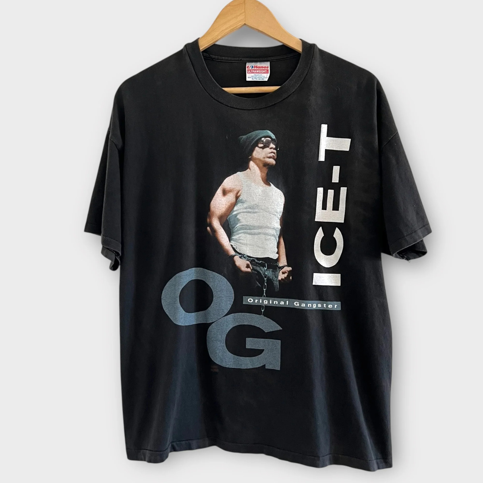 1991 Ice-T Original Gangster OG Vintage Rap Tee Shirt 90s 1990s
