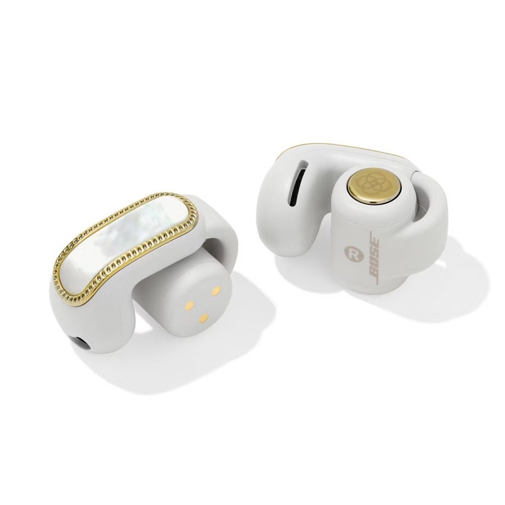 NEW Bose x Kendra Scott Ultra Open Earbuds - Mother of Pearl GOLD