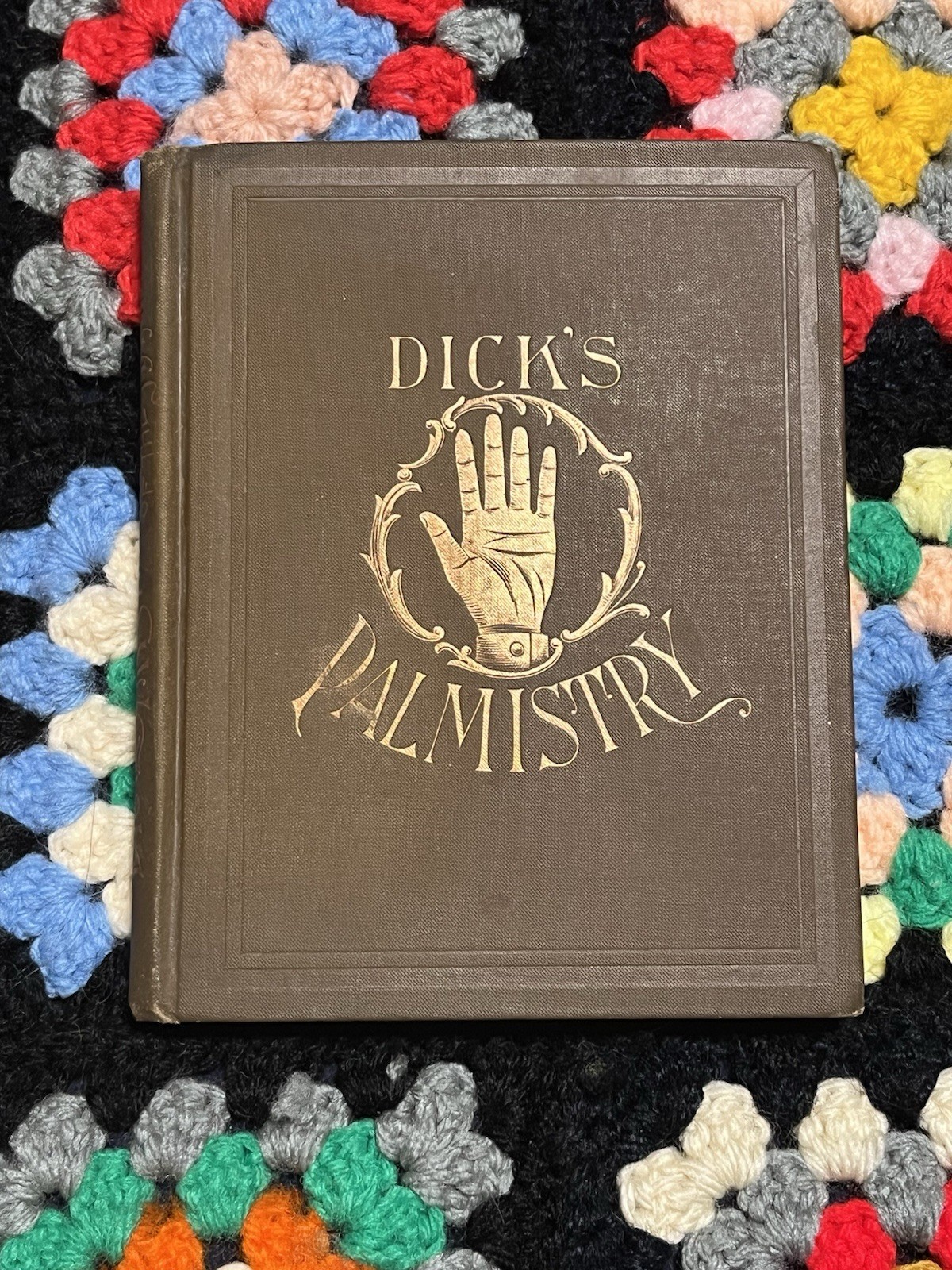 Dick’s Palmistry Antique Book 1884 Illustrated Rare VTG Palm Reading Oddity Art Dick’s Palmistry Antique Book 1884 Illustrated Rare VTG Palm Reading Oddity Art