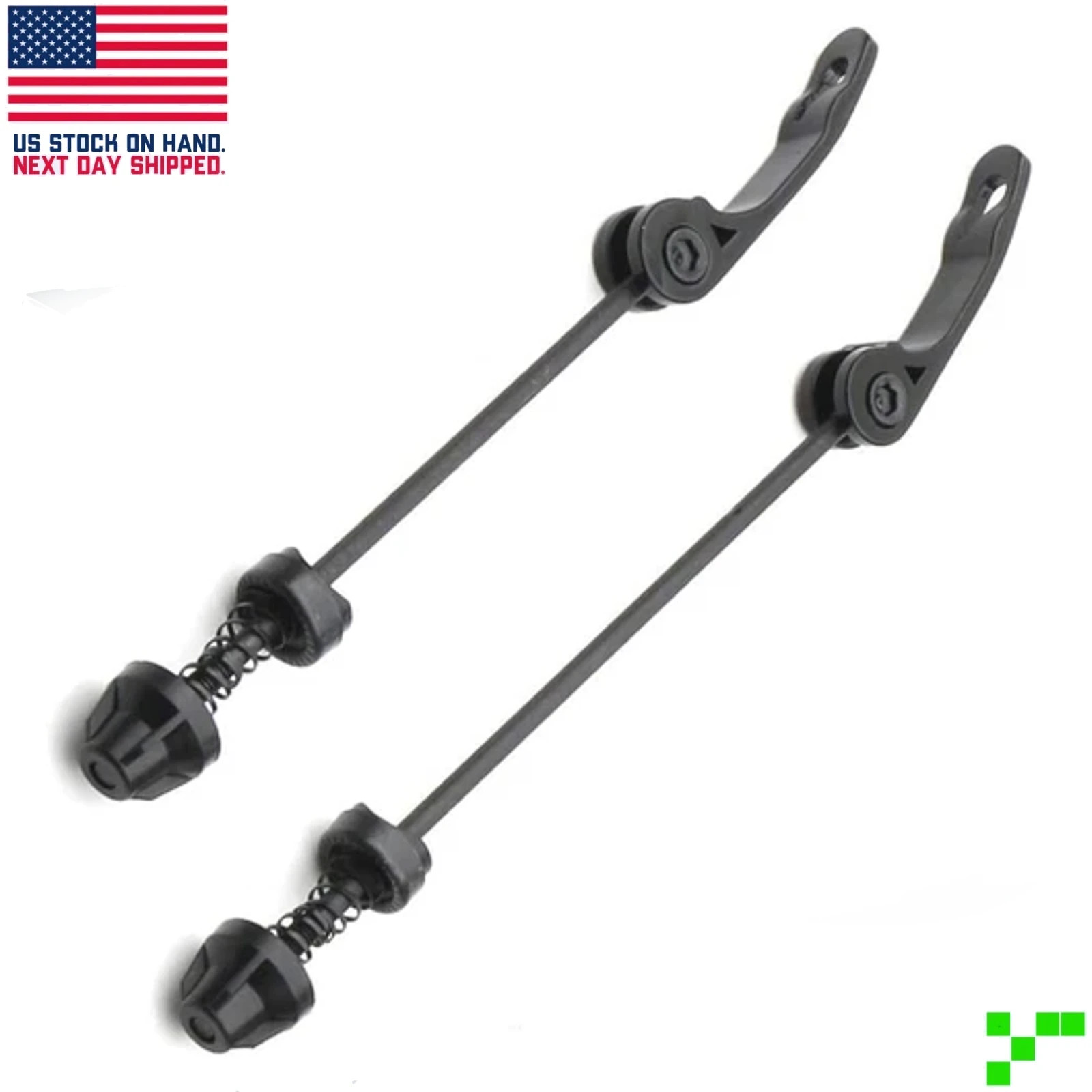 1 Pair Front/Rear Skewers Road Mountain MTB Wheel Hub Quick Release Bike Axle