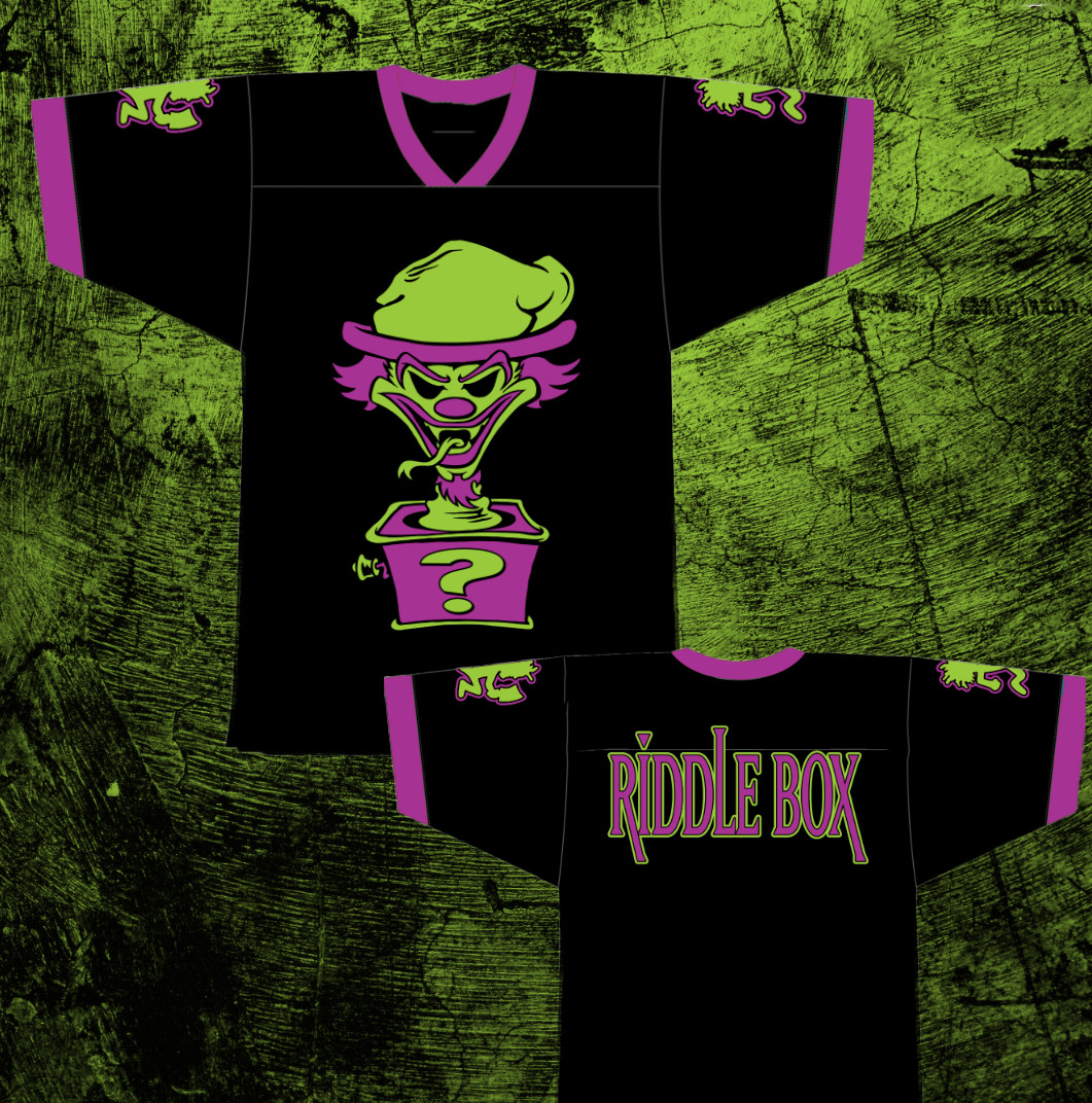 Insane Clown Posse Riddlebox Football Jersey unisex All sizes MIO98