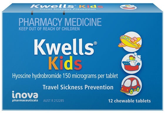 Kwells Kids 12 Pack (Travel Sickness) Kwells Kids 12 Pack (Travel Sickness)