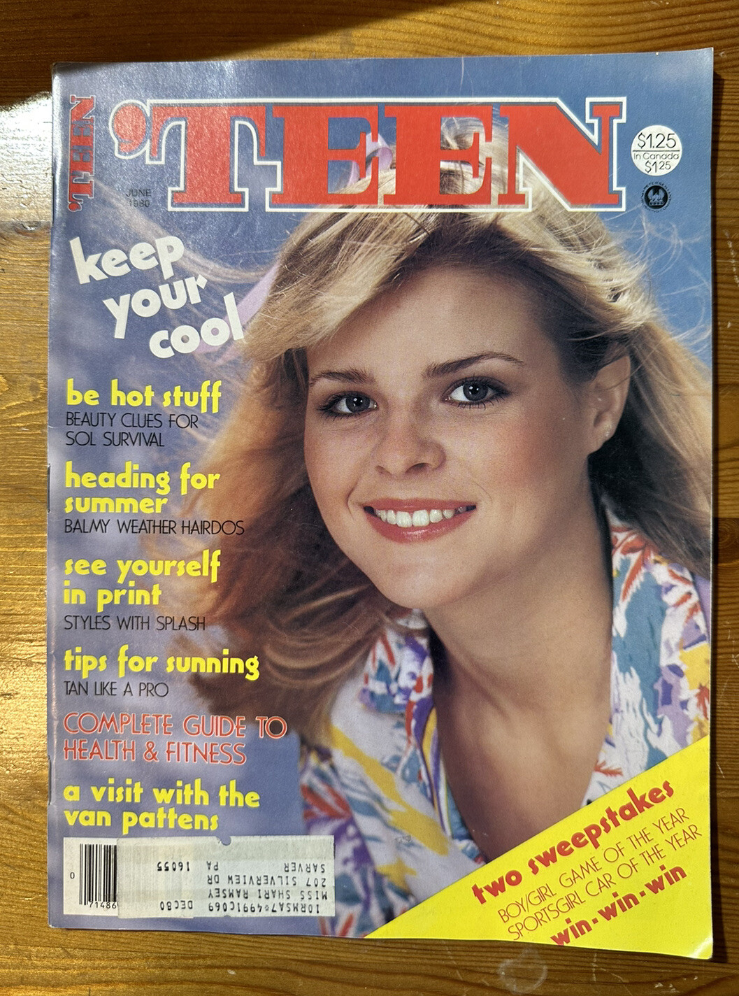1980 June TEEN Magazine, Rhea Desczc (B15)