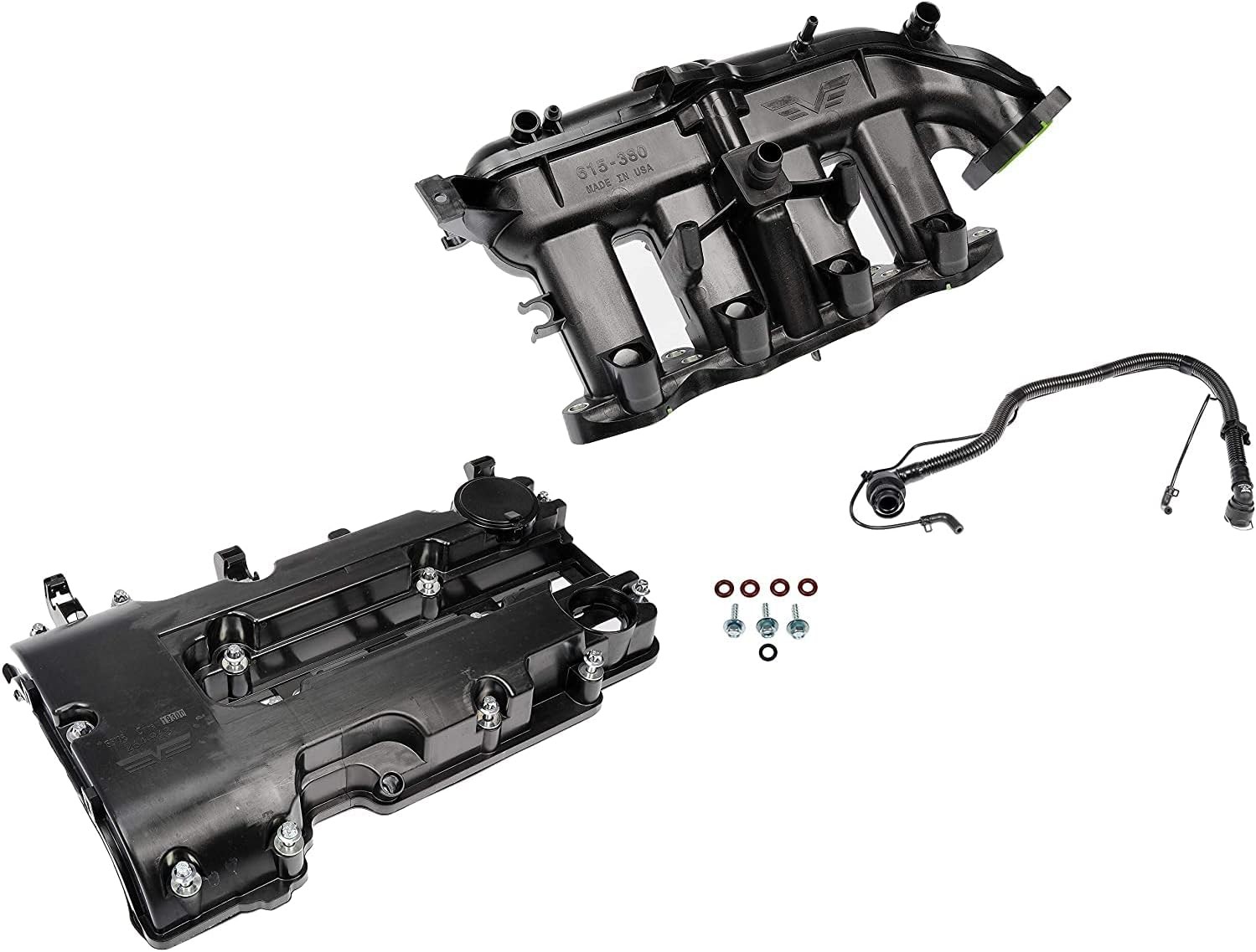 Dorman 615-380KIT Intake Manifold and Valve Cover Kit Compatible with Select... Dorman 615-380KIT Intake Manifold and Valve Cover Kit Compatible with Select...
