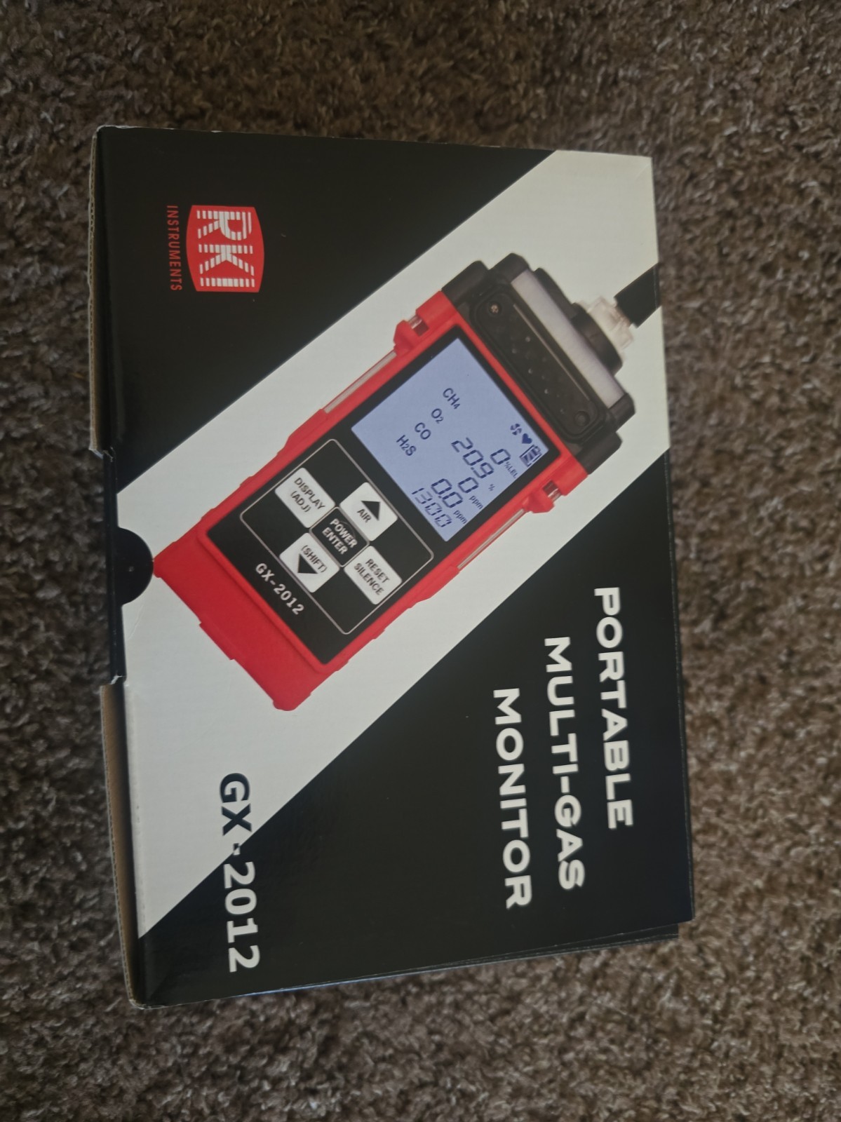 RIKEN KEIKI GX-2012 Portable Multi-Gas Monitor
