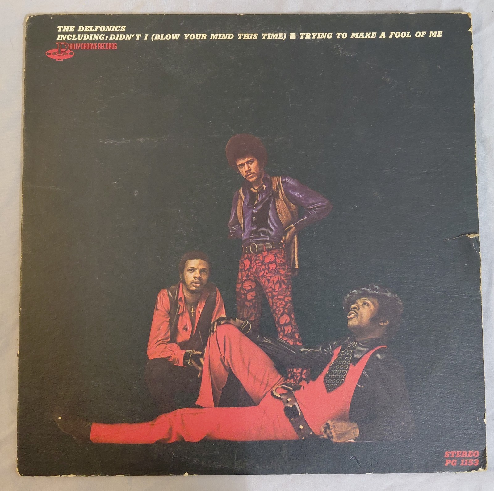 The Delfonics Self Titled Vinyl LP PG 1153 Philly Groove Soul R&B Stereo