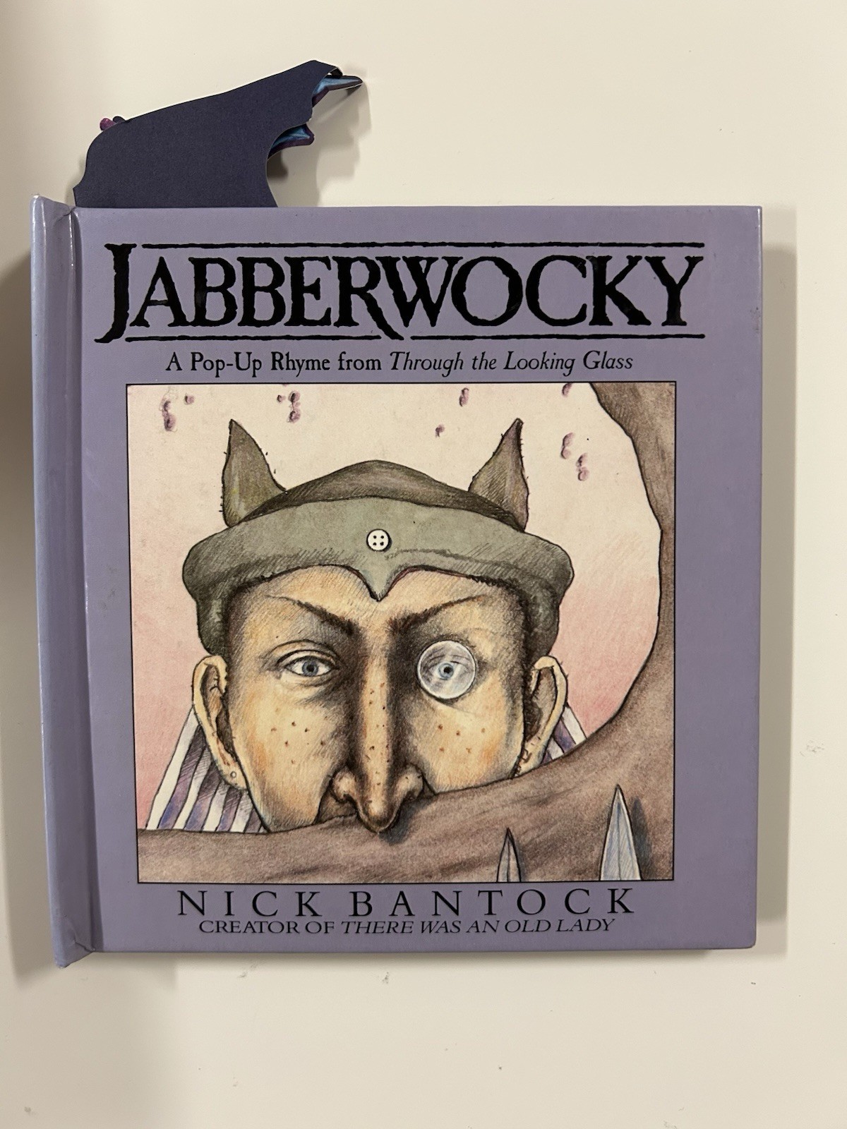 Collectible  Nick Bantock JABBERWOCKY   Pop-Up  Vintage Book 1991 Good Condition
