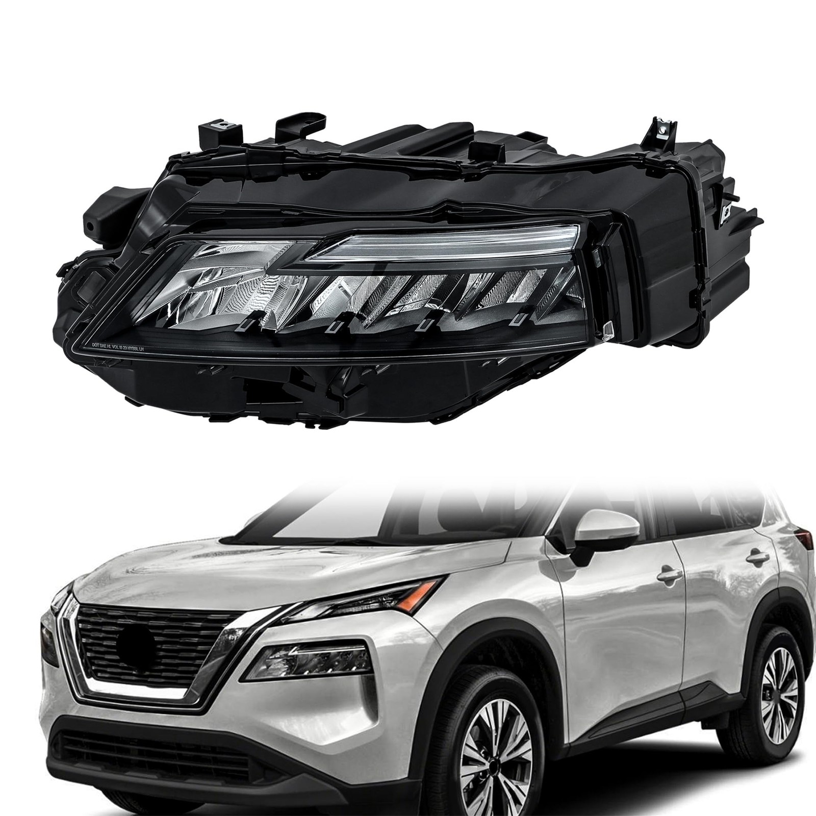 Replacement for Rogue S 2021-2023 Headlight Assembly