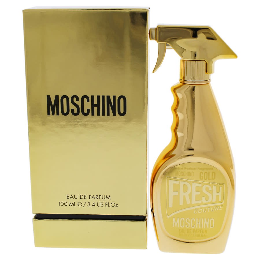 Moschino Ladies Fresh Gold EDP Spray 3.4 oz (100 ml)