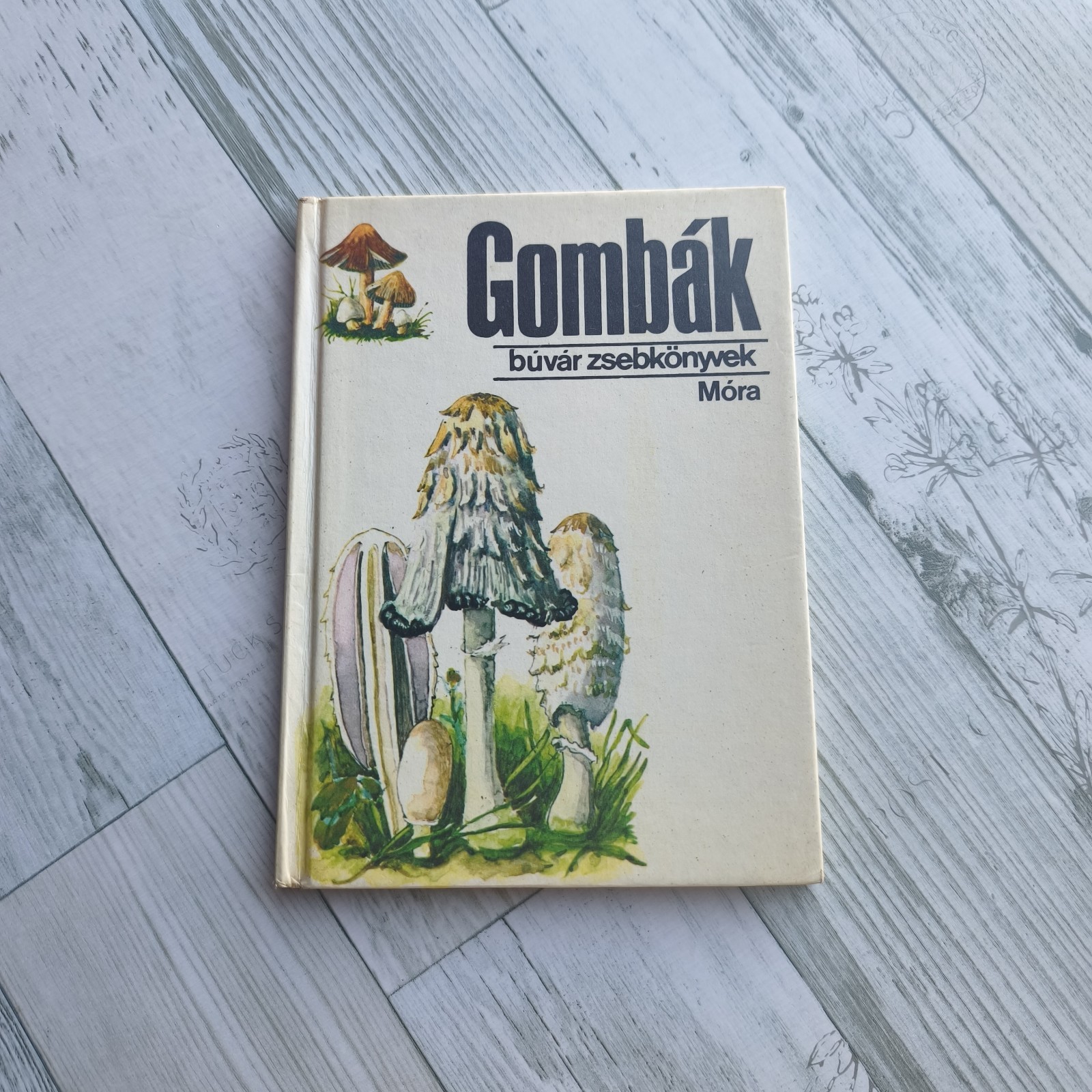 RARE Vintage 1972 Hungarian Book Gombak Mushrooms Buvar Zsebkonyvek Mora  