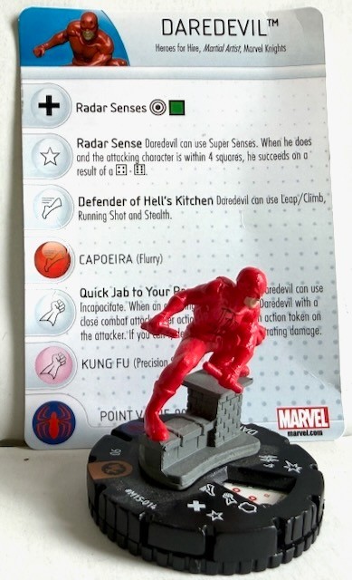 Marvel Heroclix Marvel Knights Series Daredevil #M15-014 Chase